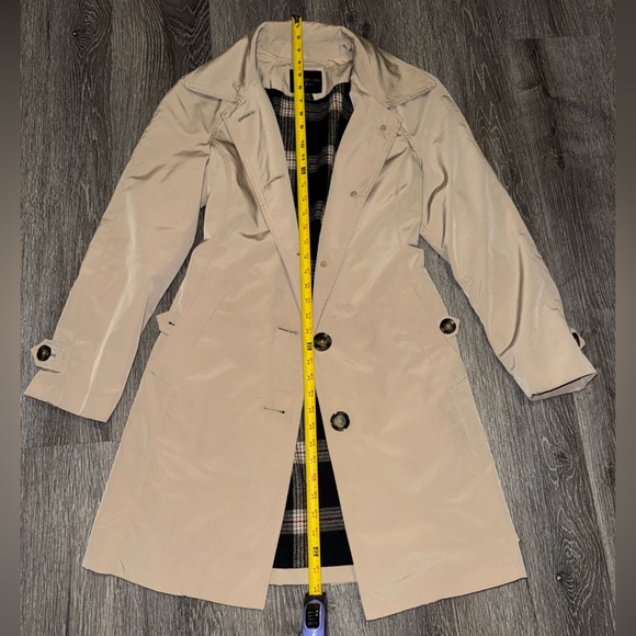 London Fog Spring/Fall Trench Style Raincoat Size Adult Medium - Picture 11 of 15